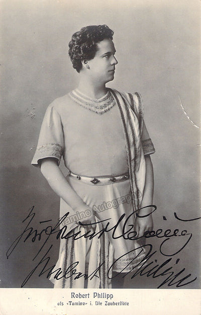 PHILIPP, Robert (Various Autographs)