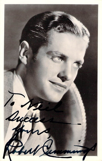 Cummings, Robert - Signed Photo
