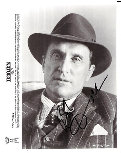 Duvall, Robert - Signed Photo In "The Natural"