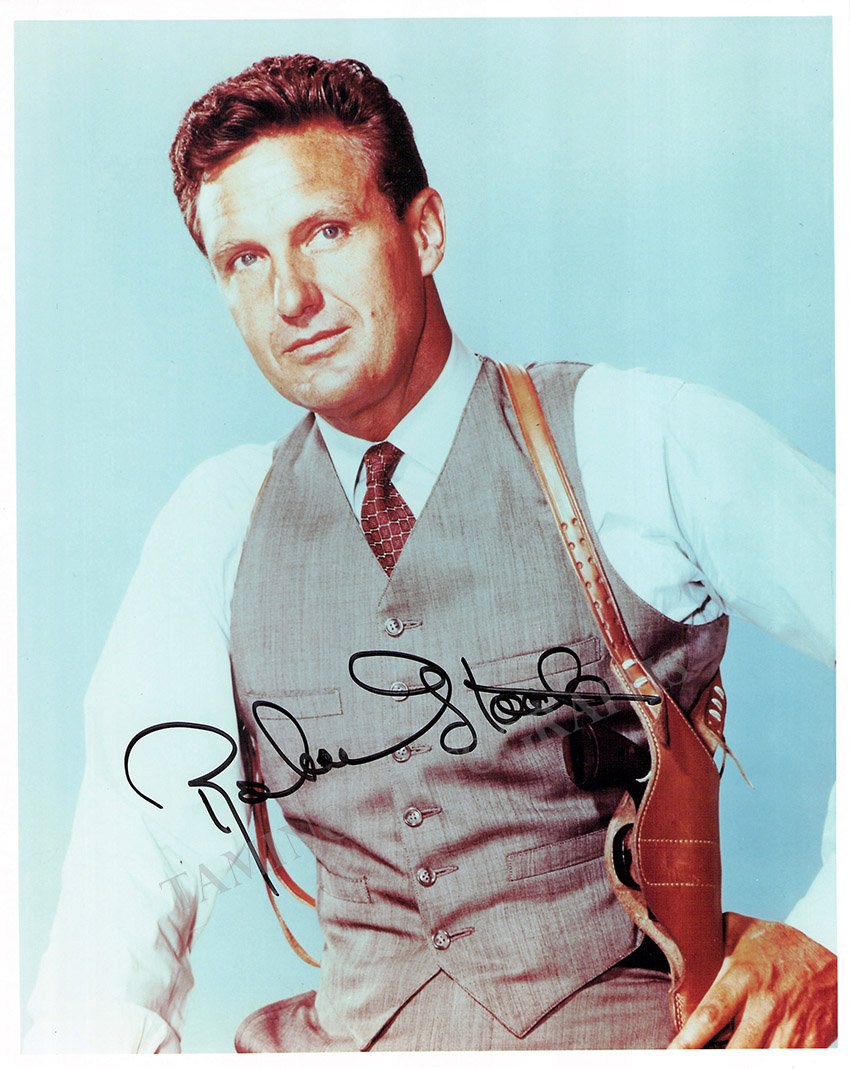 Robert Stack Posters Stack, Robert - Signed Photo