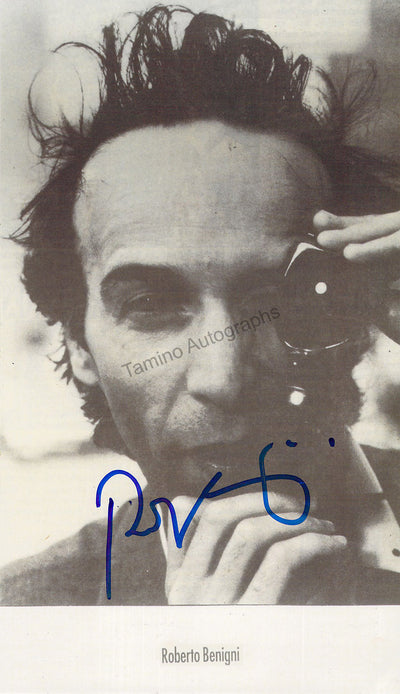 Benigni, Roberto - Signed Photograph