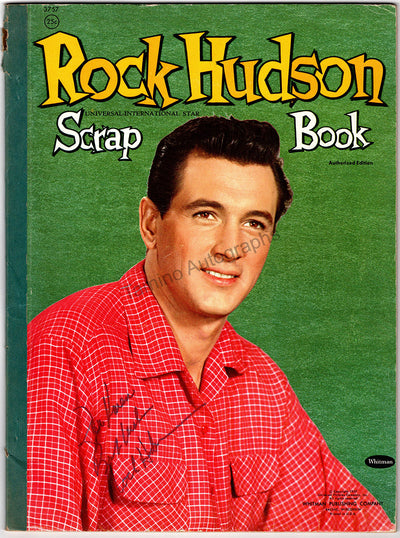 Hudson, Rock - Signed Scrapbook