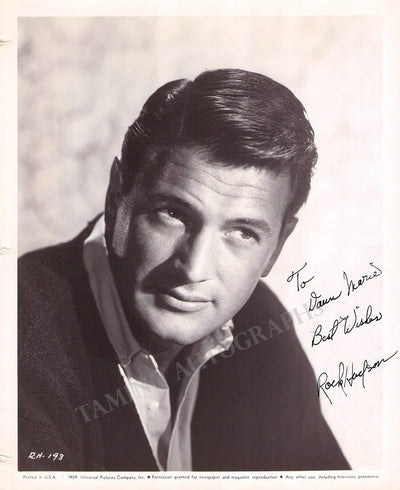 Hudson, Rock - Signed Photo