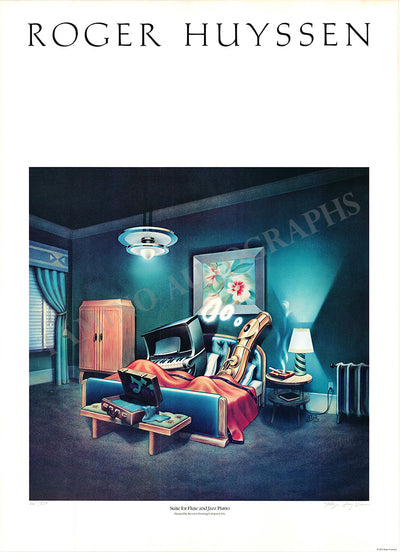 Huyssen, Roger - Original Poster Signed