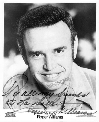 Williams, Roger - Signed Photo