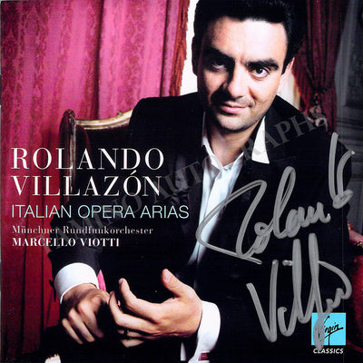 Signed CD Album "Italian Opera Arias"