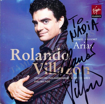 Signed CD Album "Gounod Massenet Arias"