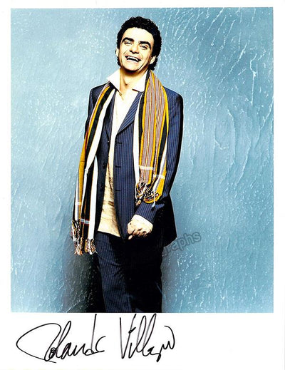 VILLAZON, Rolando (Various Autographs)