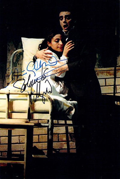 Villazon, Rolando - Gallardo-Domas, Cristina - Double Signed Photo in Traviata