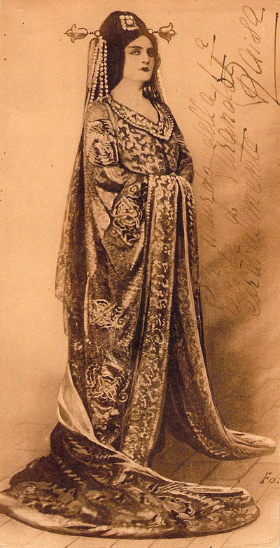 Raisa, Rosa - Signed Photo World Premiere Turandot 1926