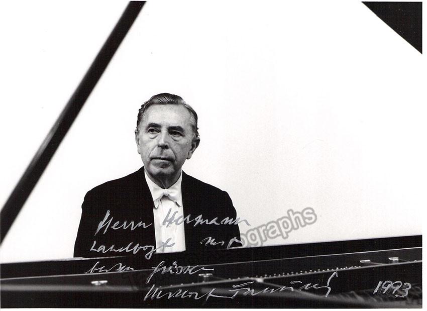 Firkusny, Rudolf - Signed Photo