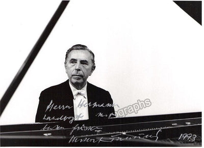 Firkusny, Rudolf - Signed Photo