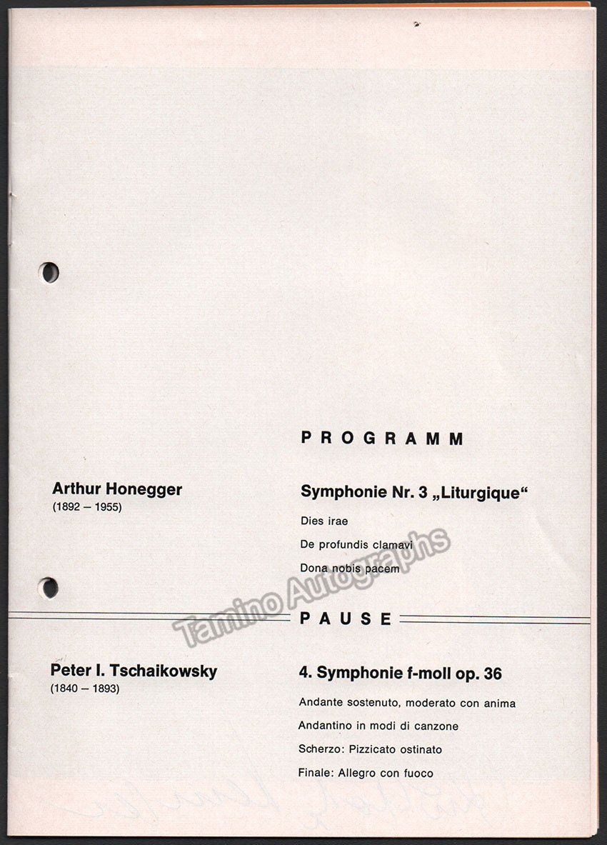 Rudolf Kempe signed program 3 b WM c71b8951 f8ad 4ef0 9334 da2a8b181bef