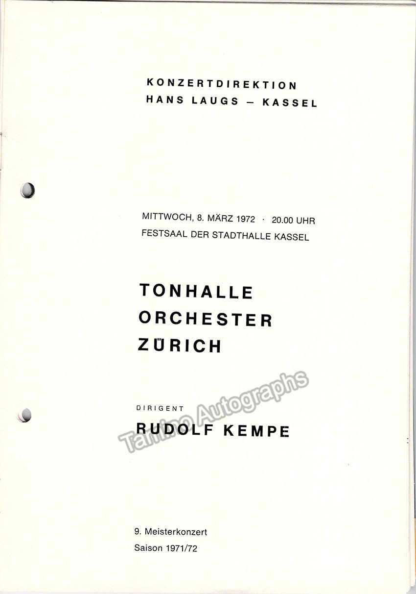 Rudolf Kempe signed program 3 c WM b1e07a74 887d 42f6 88ca 1550ac553fb1