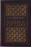 Giuliani, Rudolph - Signed Book "Leadership"