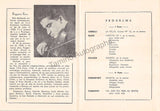 Ricci, Ruggiero - Concert Program Rosario 1958