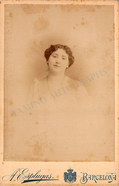 De Rusinol, Maria Denis - Vintage Cabinet Photograph