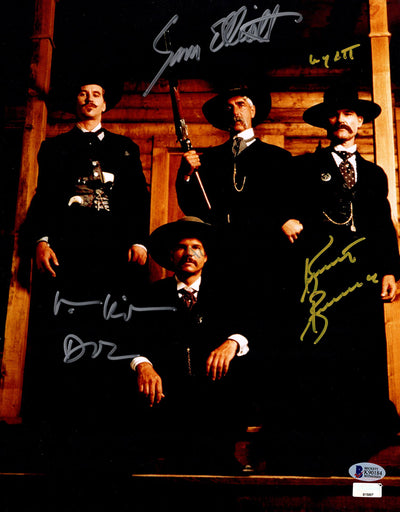 Tombstone - Large Photograph Signed by 3 Actors