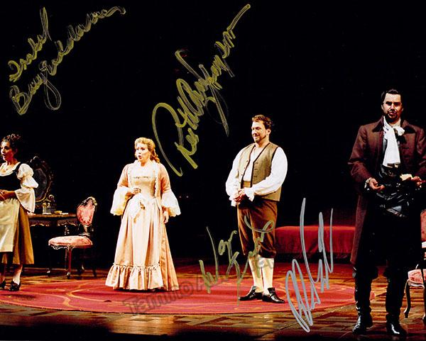 Le Nozze di Figaro - Lyric Opera of Chicago 2003 - Lot of 5 Signed Photos - Tamino