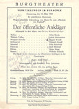Vienna State Opera - Program Lot 1945-1955