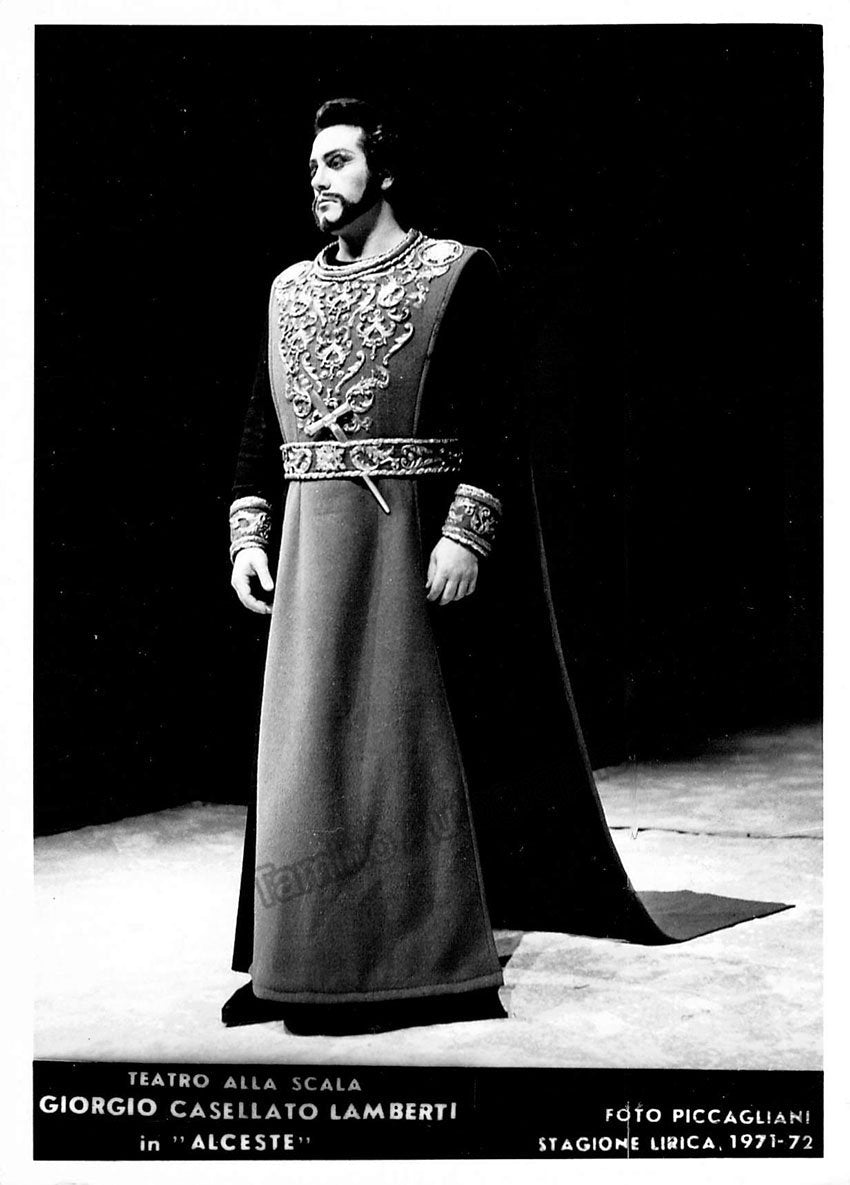 La Scala - Lot of 50 Photos 1950s-60s - Tamino