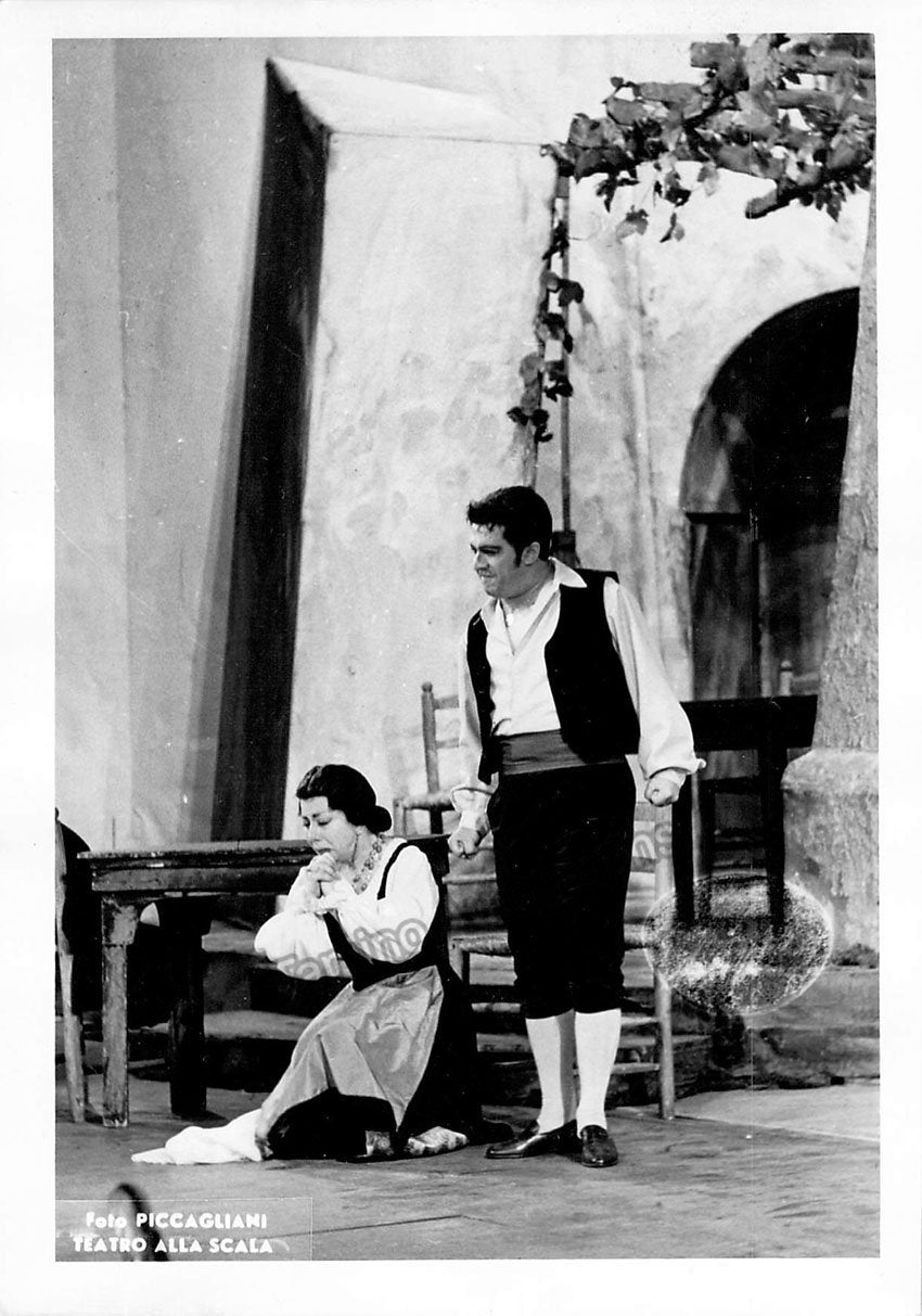 La Scala - Lot of 50 Photos 1950s-60s - Tamino