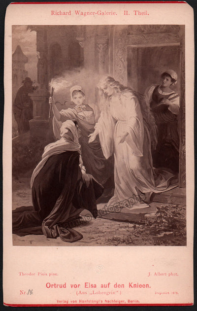 Wagner, Richard - Set of 21 Cabinet Photos of Opera Scenes