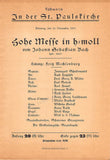 Vocal and Recital Concerts - Lot of 40+ German Programs 1871-1943