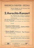Vocal and Recital Concerts - Lot of 40+ German Programs 1871-1943