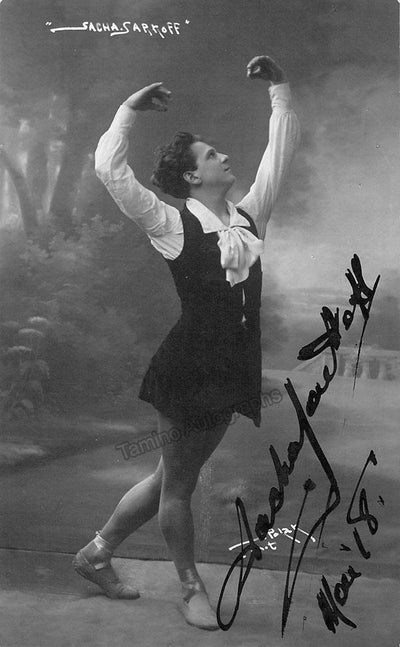 Sarkoff, Sasha - Signed Photo 1918