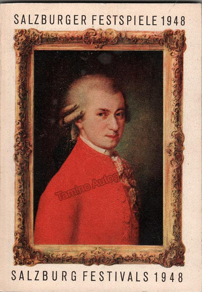 Salzburg Festival - Official Festival Guide 1948