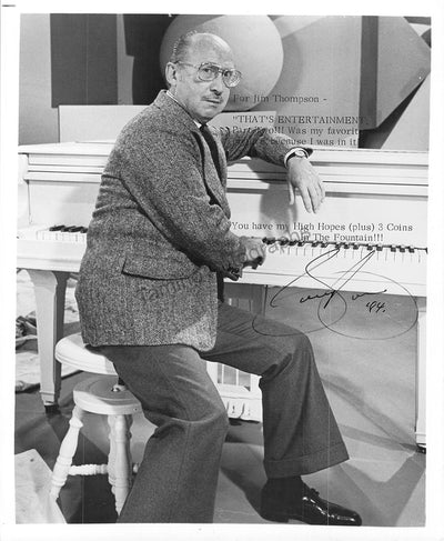 Cahn, Sammy - Signed Photograph 1984