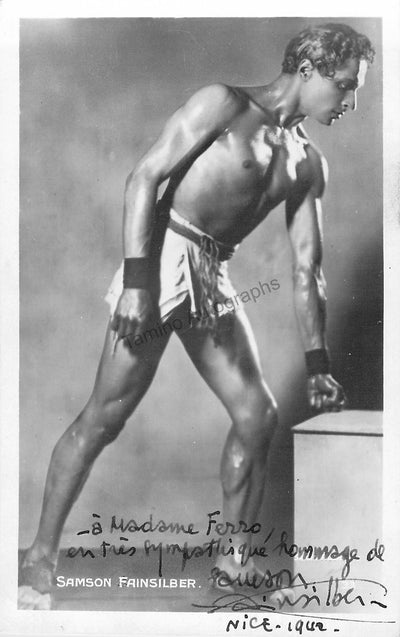 Fainsilber, Samson - Signed Photograph 1942