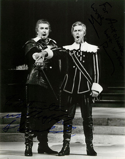 Ramey, Samuel - Milnes, Sherrill - Double Signed Photograph