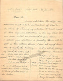 Webbe, Samuel - Autograph Letter Signed 1808