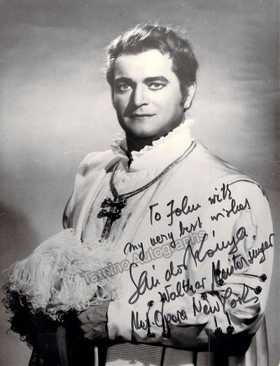 Konya, Sandor - Signed Photo as Walther in Die Meistersinger