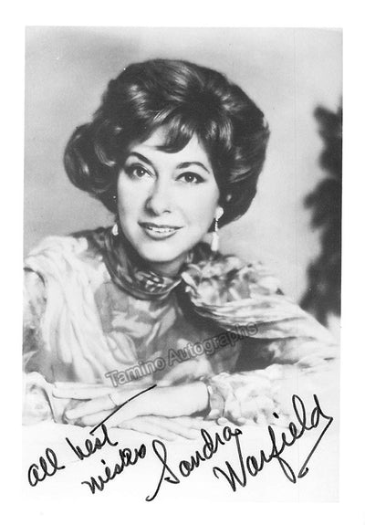 WARFIELD, Sandra (Various Autographs)