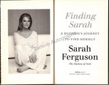 Ferguson, Sarah - Signed Book "Finding Sarah"