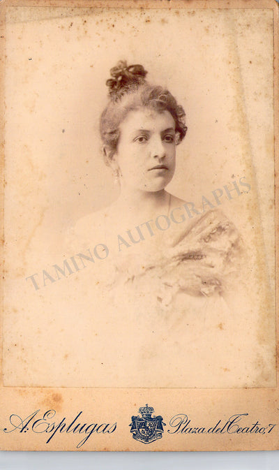 Saroglia, Aida - Vintage Cabinet Photograph