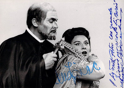 Herlea, Nicolae - Jurinac, Sena - Double Signed Photograph