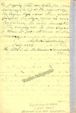 Winner, Septimius - Autograph Letter 1883