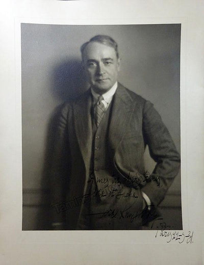 Koussevitzky, Serge - Large Photograph Signed 1931