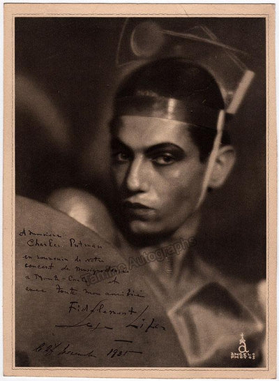 Lifar, Serge - Large Signed Photo