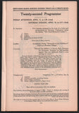 Koussevitzky, Serge - Converse, Frederick - Sessions, Roger - Concert Program 1927 - World Premiere