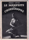 Lifar, Serge - Signed Booklet 1935