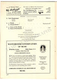 Rachmaninov, Sergei - Signed Program New York 1937
