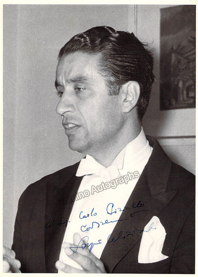 Celibidache, Sergiu - Signed Photograph