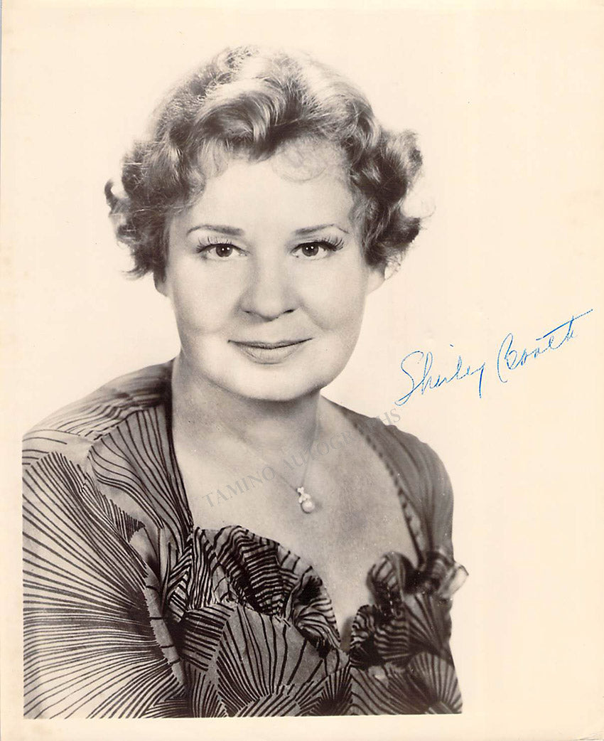 Booth, Shirley - Signed Photograph