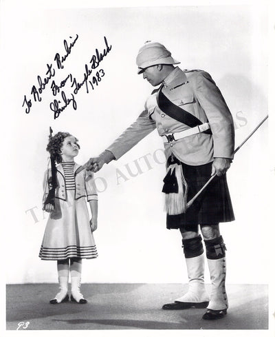 Temple, Shirley - Signed Photograph 1983