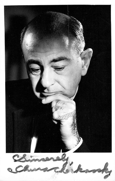 Cherkassky, Shura - Signed Photograph